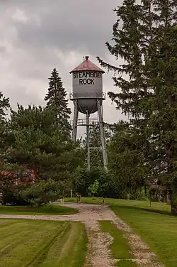 Steamboat Rock water tower