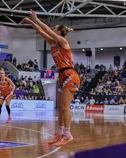 Stephanie Reid with the Townsville Fire in 2024