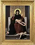Mater Afflictorum (1875) by William Adolph Bouguereau (Alsace, France)