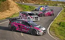 Subaru Motorsports USA race cars