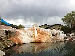 Sulphur formation at Pagosa Springs