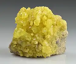Sulfur, a nonmetal