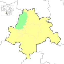 Location of Šunskai Eldership in Marijampolė Municipality