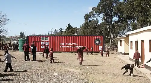 One of the NSRI's Survival Swimming Centres located in Tombo in the KwaZulu-Natal province.