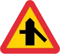 Right way junction from the left or right winding junction from right