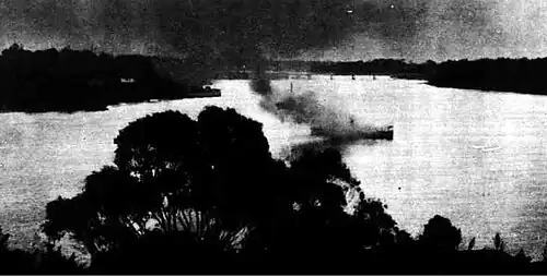 Kaludah alight at Gladesville