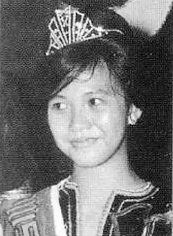 Sylvia Totu, the 10th season of Unduk Ngadau winner