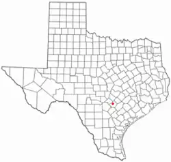 Location of Geronimo, Texas