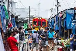 Maeklong railway station