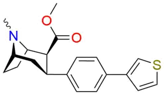 Tamagnan:[4] SSRI, SERT = 17(pM) = 10 times the strength of paroxetine for 5HT.
