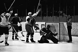 Tampere Alliance team - SKA Leningrad in 1966