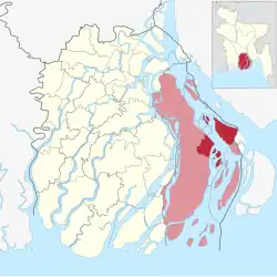 Location of Tazumuddin