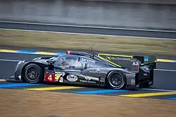 The No. 4 car entered by Team ByKolles at the 2015 24 Hours of Le Mans