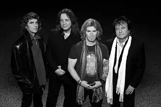 Group photo of the Babys in 2013