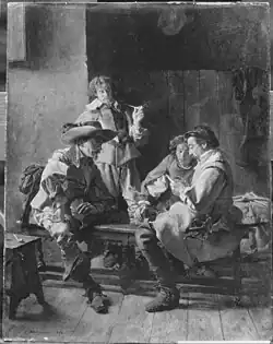 The Card Players, 1863, Metropolitan Museum of Art