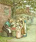 The Cherry Woman - Kate Greenaway - 62 1924 118
