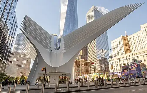 The World Trade Center Transportation Hub in New York City (2016)