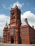 Pierhead Building, Cardiff Bay, Frame's masterpiece