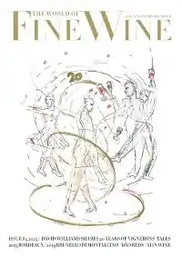 Cover of The World of Fine Wine magazine celebrating 20th anniversary