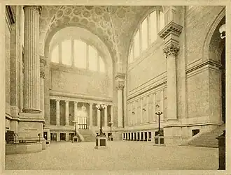 The main waiting room