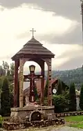 The cross near the church St.Paraskeva