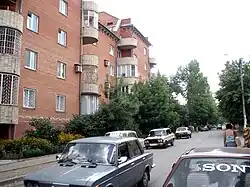 Lermontov Street in Kurakhove