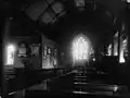 Interior of church of St Ffraid