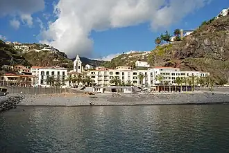 The seafront of Ponta do Sol