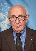 Theodor Meron, former president of International Criminal Tribunal for the former Yugoslavia