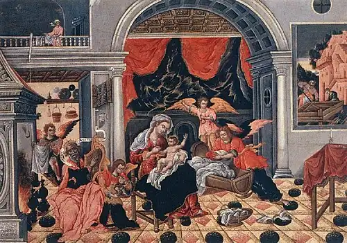 Nativity of Christ by Theodoros Poulakis