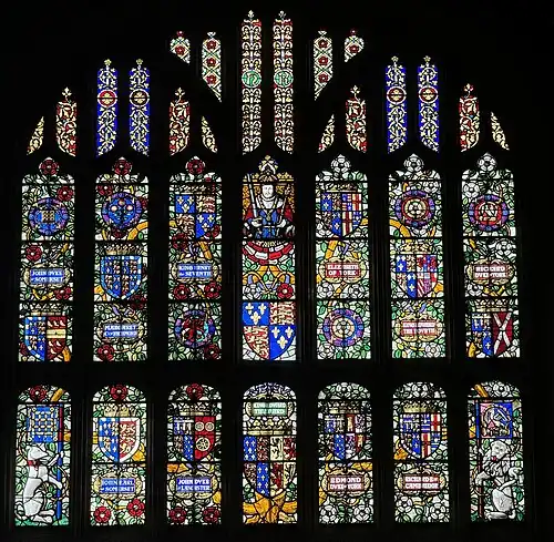 Thomas Willement Hampton Court Palace East Window