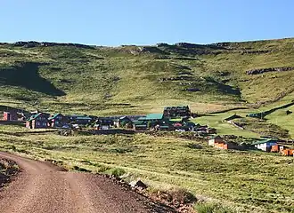 Tiffindell Ski Resort on the south facing slope of Ben Macdhui