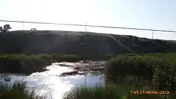 Riverbank in Tikhoretsky District