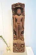 Jain Tirthankara Sculpture, Red sandstone, India, 8th century