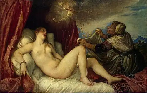 High Renaissance: Danaë by Titian (1553–1554)