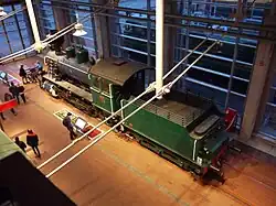 Finnish VR Class Tk3-1105 steam locomotive