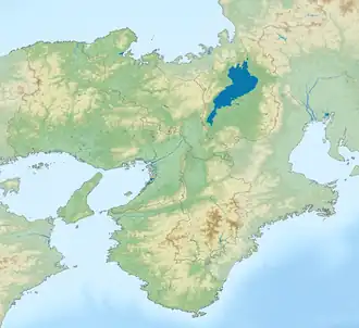 Buddhist Monuments in the Hōryū-ji Area is located in Kansai region