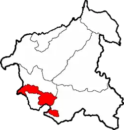 San Cristóbal Totonicapán within Totonicapán