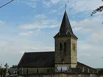 The church in Tourtenay