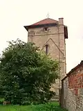 Tower and outbuilding at Temple Bruer