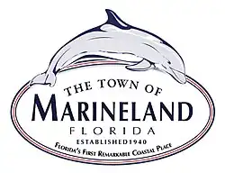 Official logo of Marineland, Florida
