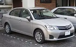 Corolla Axio (Japan; pre-facelift)
