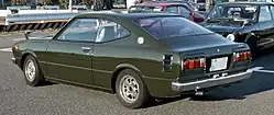 Rear view of Corolla Levin (TE37)