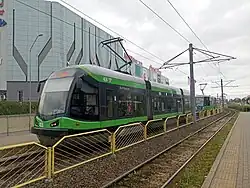 PESA 121N of Line 3 at Płk. Dąbka