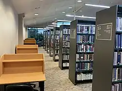 Library study spaces