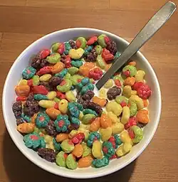 Fruit Flavored Sweetened Corn Puffs (Trix)