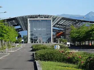 The headquarters of the Turbomeca plant, in Bordes