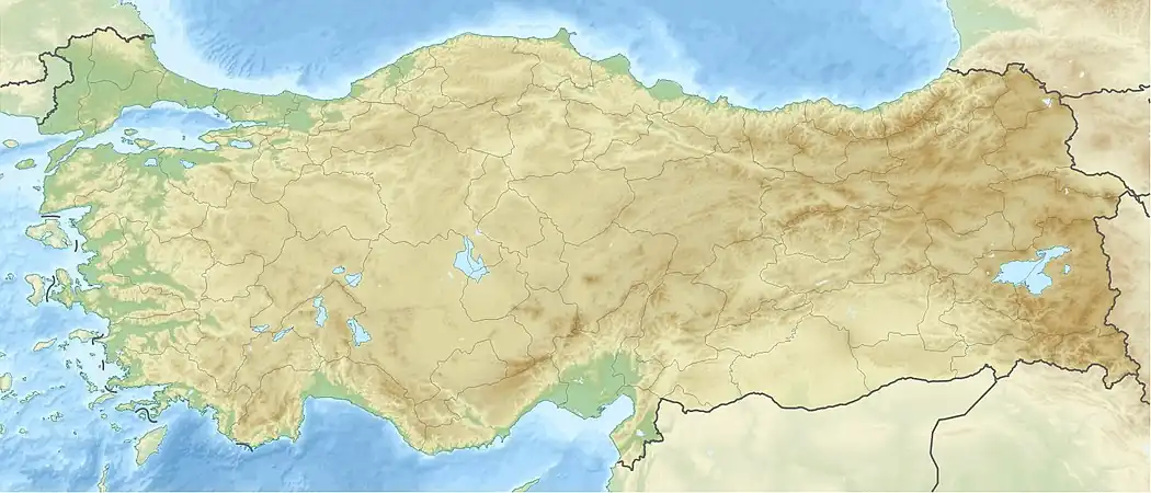 Troy is located in Turkey