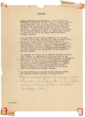 Document from Tuskegee Syphilis Study, requesting that after test subjects die, an autopsy be performed, and the results sent to the National Institutes of Health