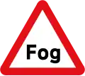 Foggy conditions may exist (1975–1994)